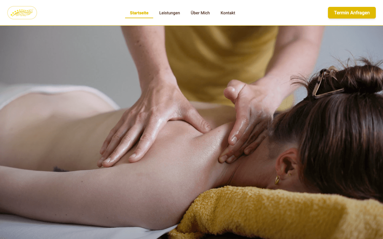 Screenshot von vheilmassage.at